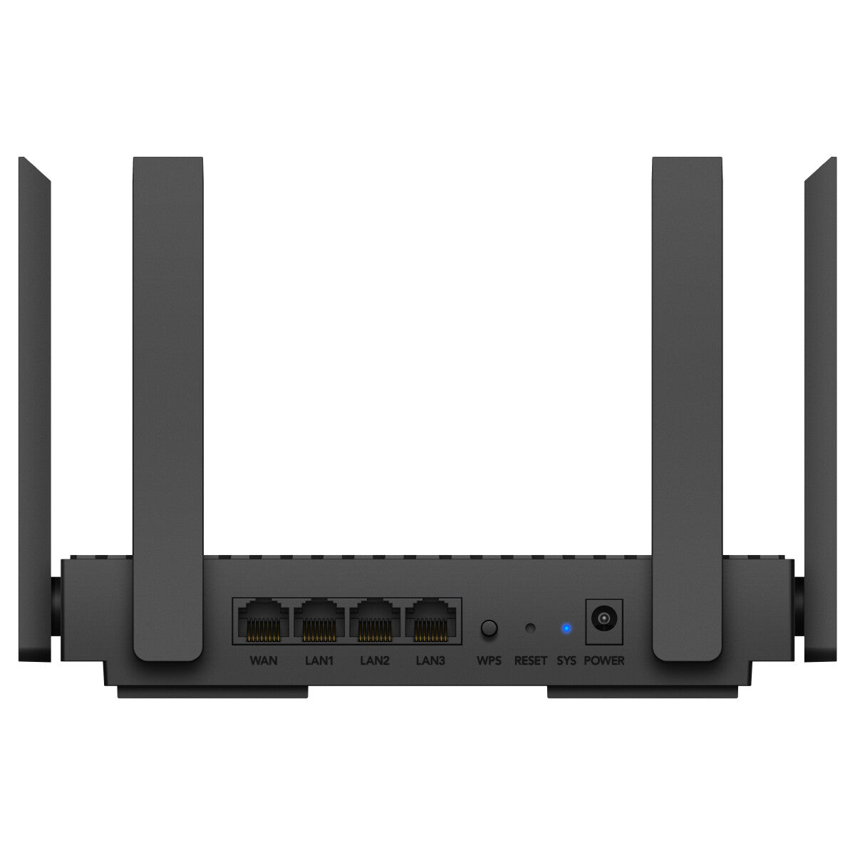 Cudy WR1500 trådløs router Gigabit Ethernet Dual-band (2,4 GHz / 5 GHz) Sort