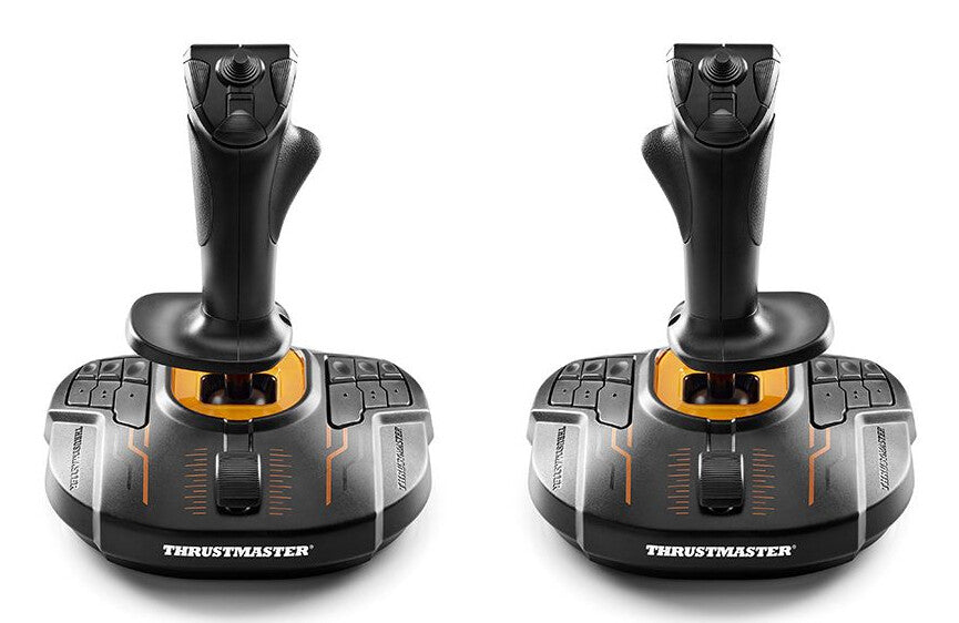 Thrustmaster T.16000M FCS SPACE SIM DUO Sort, Orange USB Flightstick Analog/digital PC