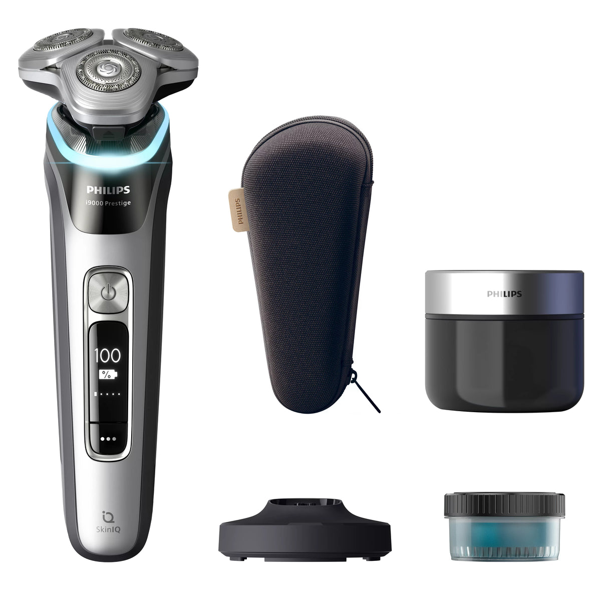 Philips i9000 Prestige XP9204/30 Elektrisk shaver til våd og tør barbering med SkinIQ