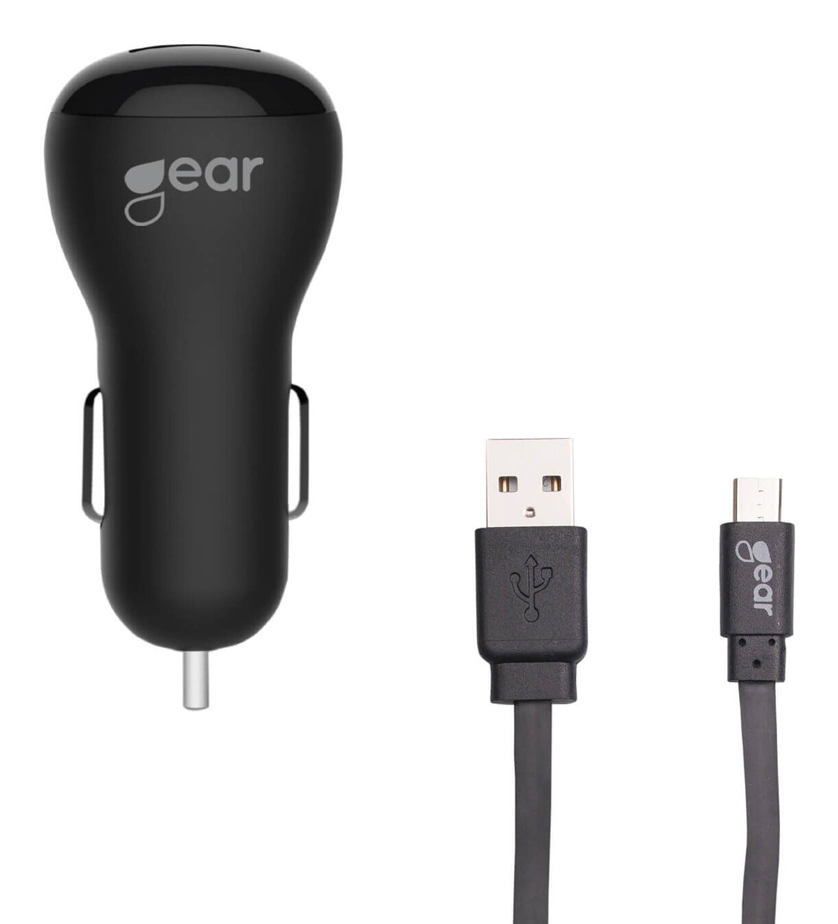 Gear 665012 oplader til mobil enhed Universel Sort Cigartænder, Vekselstrøm Automatisk, Indendørs