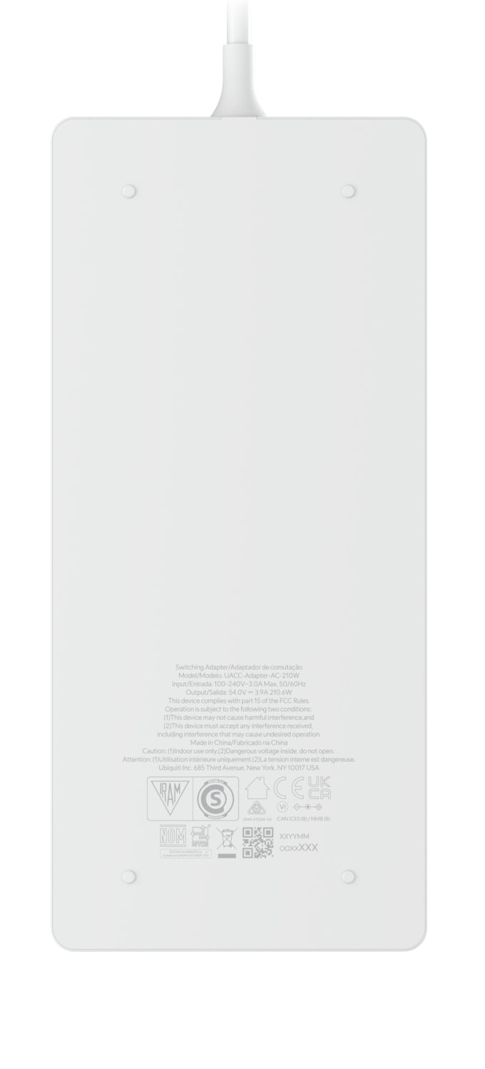 Ubiquiti UniFi 210Watt strømforsyningsadapter