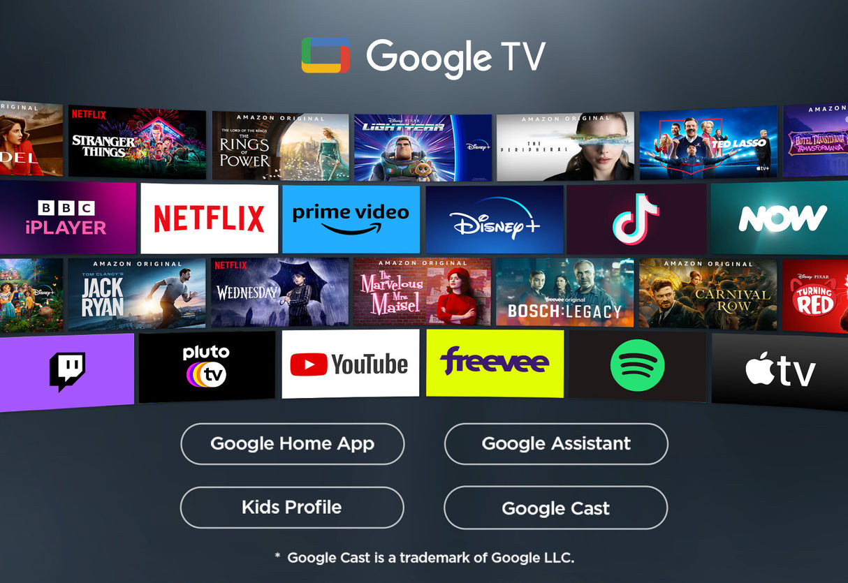 TCL V6C 43V6C TV 109,2 cm (43") 4K Ultra HD Smart TV Wi-Fi Metallic 260 cd/m²