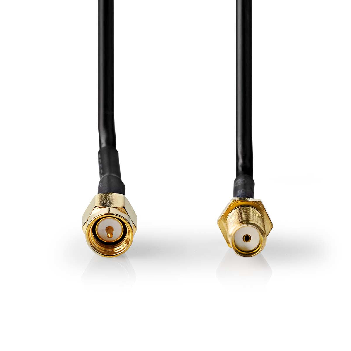 Nedis CSGL02010BK50 koaxial kabel 5 m SMA Sort