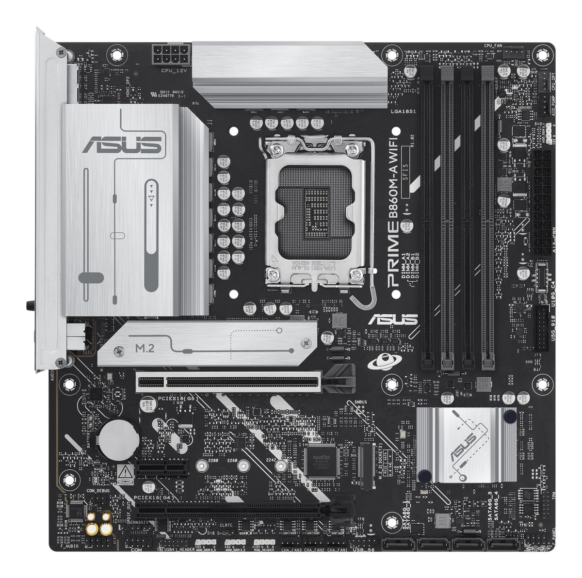 ASUS PRIME B860M-A WIFI Intel B860 LGA 1851 (Socket V1) micro ATX