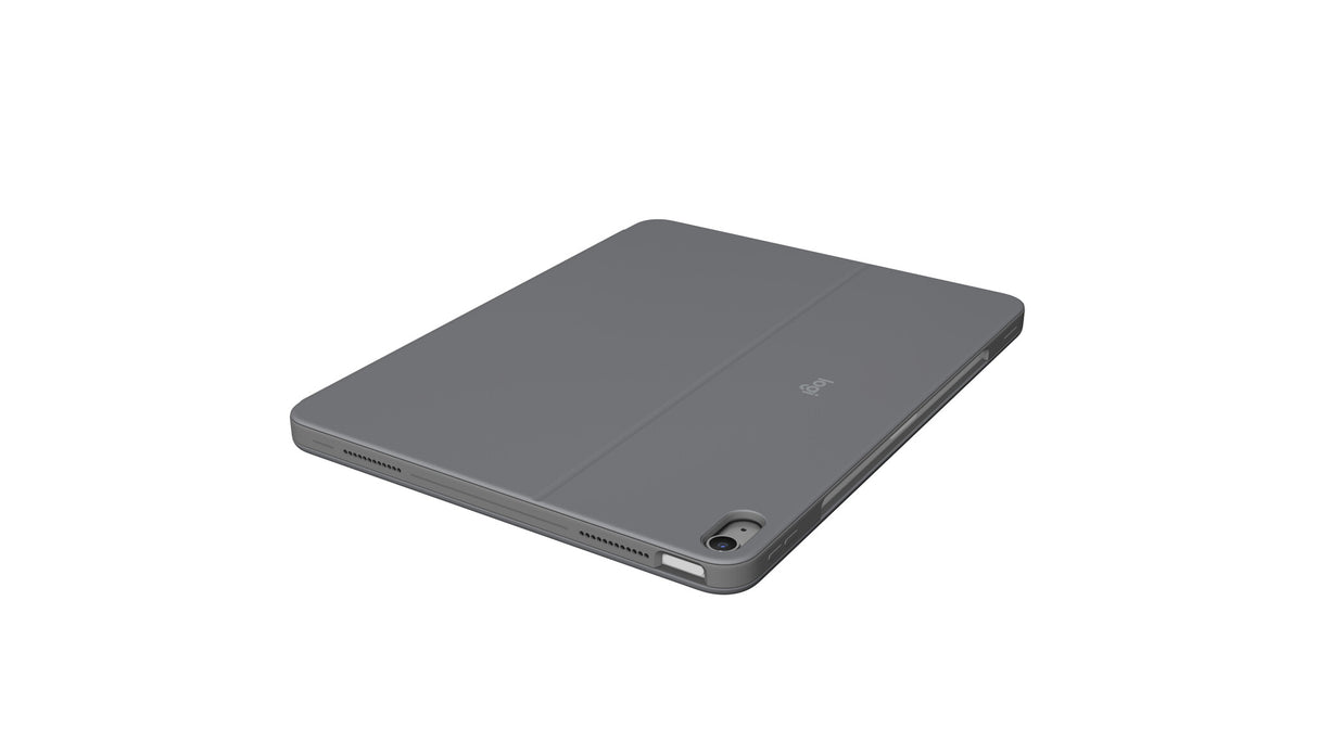 Logitech Combo Touch QWERTY Dansk, Finsk, Norsk, Svensk Smart Connector Grå