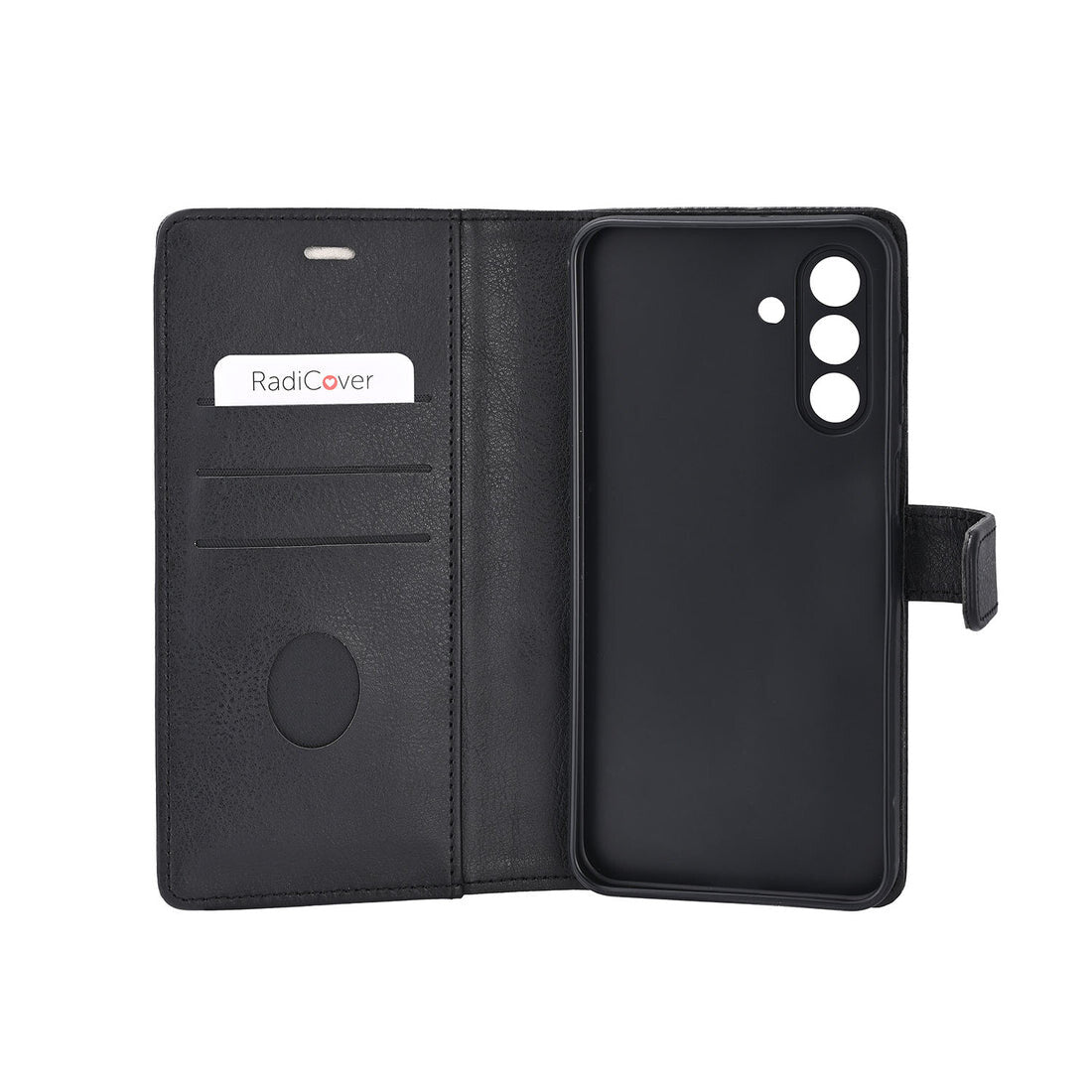 Radicover 587122 mobiltelefon etui 17 cm (6.7") Tegnebogsetui Sort