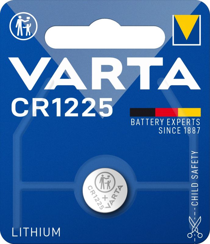 CR1225 3V LITHIUM KNAPCELLE 1 STK.