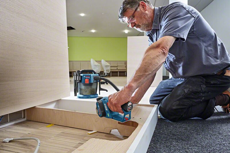 Bosch GHO 12V-20 Professional Sort, Blå, Rød 14500 rpm