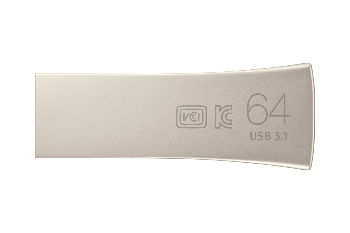 Samsung MUF-64BE USB-nøgle 64 GB USB Type-A 3.2 Gen 1 (3.1 Gen 1) Sølv
