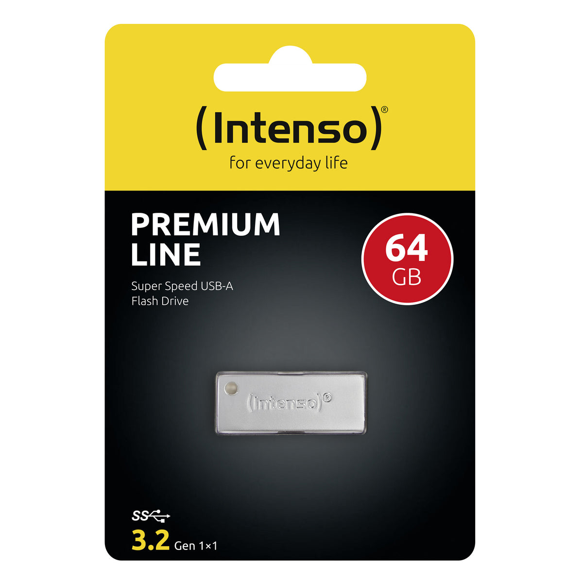 Intenso Pendrive 32GB Premium Line USB 3.2, Silver EU (3534480)