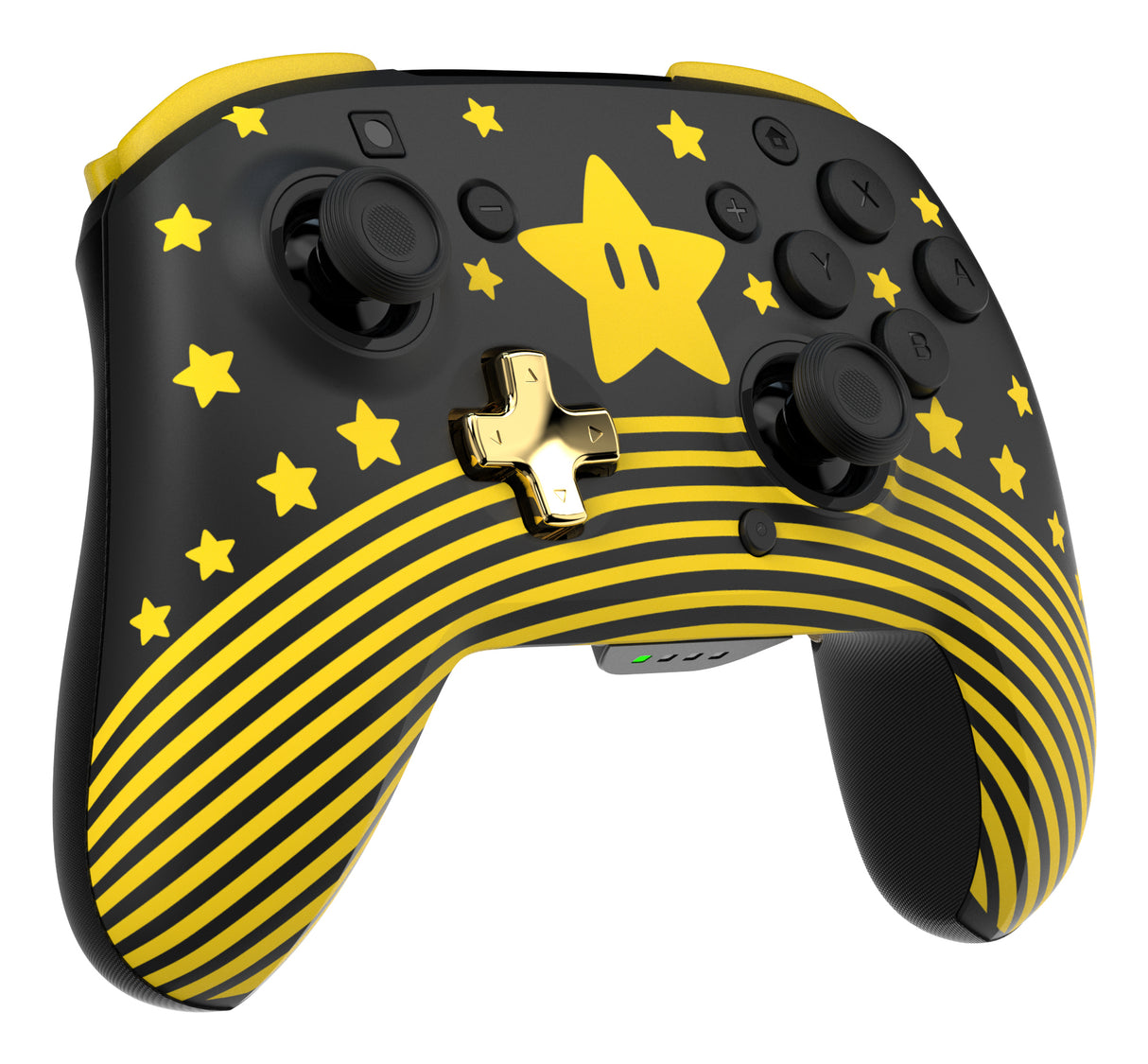 Turtle Beach Rematch Sort, Guld, Gul Bluetooth Gamepad Nintendo Switch, Nintendo Switch 2, Nintendo Switch Lite, Nintendo Switch OLED