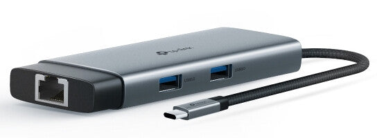 TP-Link UH6120C interface hub USB Type-C Grå