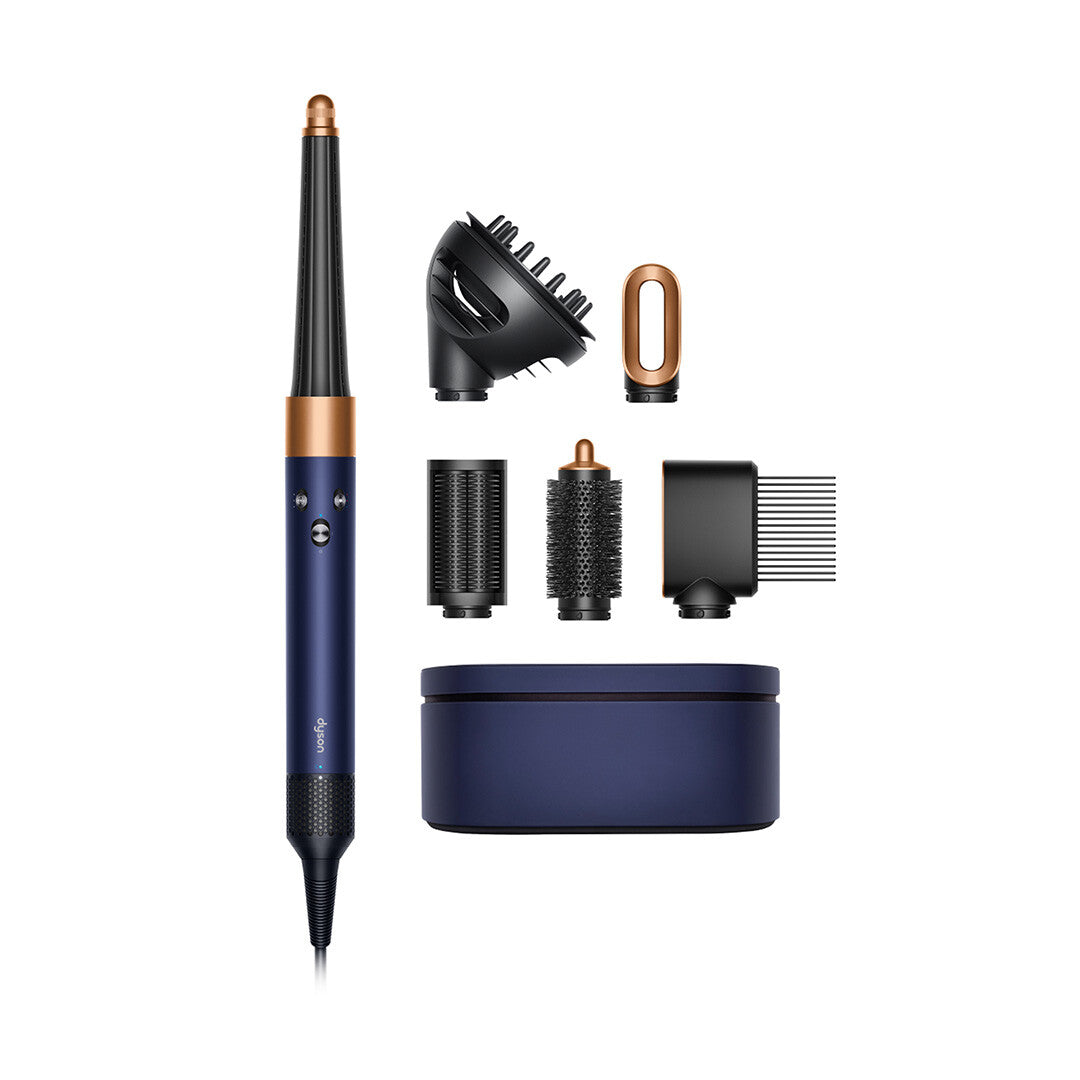 Dyson Airwrap I.D. Curly + Coily Multi-Style Complete Long Styler og Dryer HS08 Prussian Blue/Copper EU 107451-01