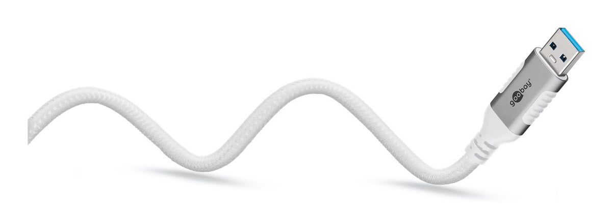 Goobay USB 3.0 til RJ45 netværksadapter 1 m CAT6 1 Gbit/s Hvid