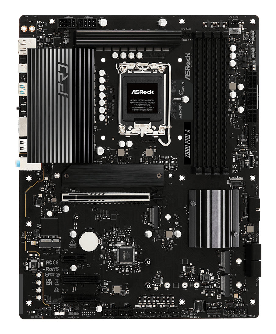 ASRock Z890 Pro-A Motherboard ATX LGA-1851 Intel Z890