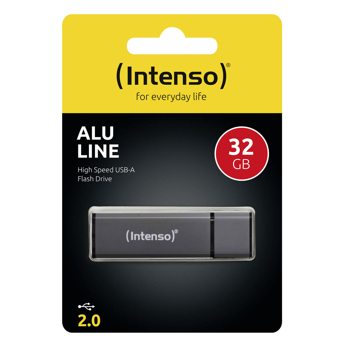 Intenso Alu Line USB-nøgle 32 GB USB Type-A 2.0 Anthracit