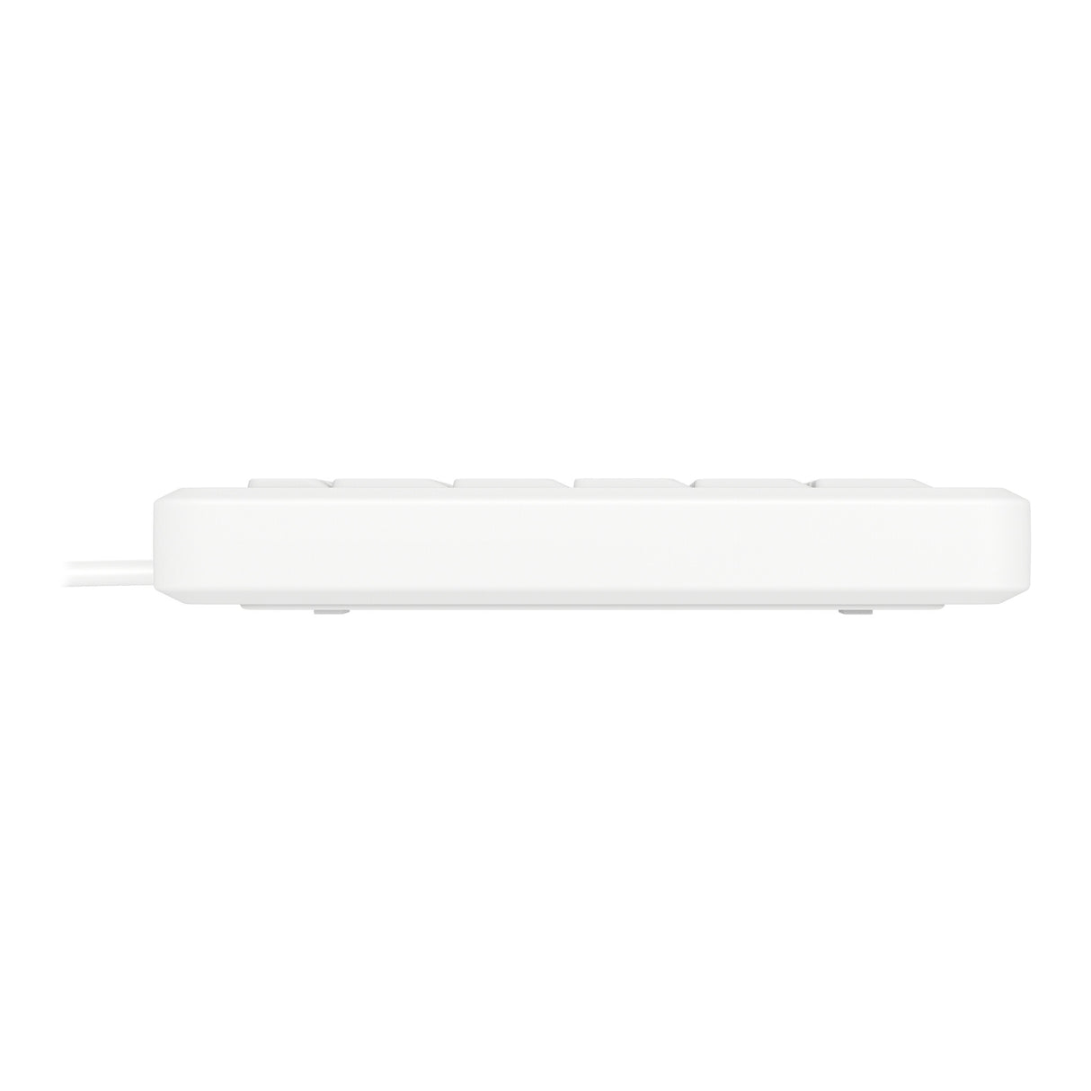 Contour Design Contour Active Key ClassicClean medicinsk tastatur med aftageligt cover, kompakt, kablet, hvid, PN C7000
