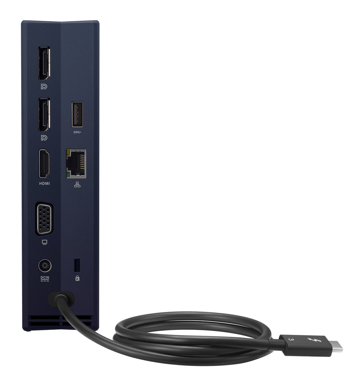 ASUS SimPro Dock 2 Ledningsført Thunderbolt 3 Sort, Blå