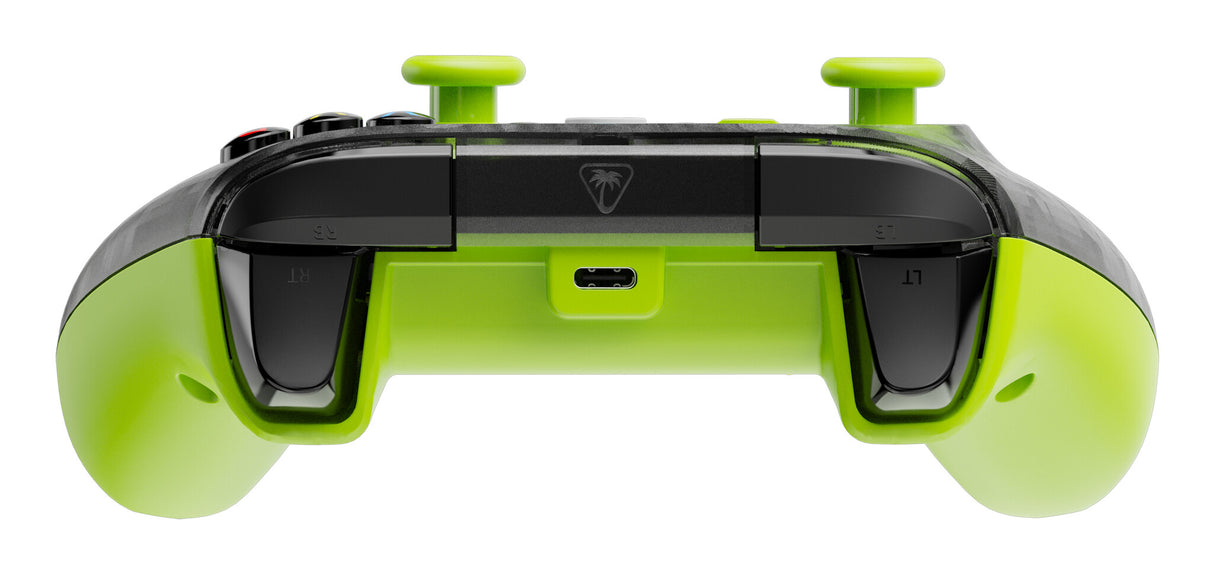 Turtle Beach Rematch Core Sort, Grå, Gul USB Gamepad PC, Xbox, Xbox One, Xbox Series S, Xbox Series X