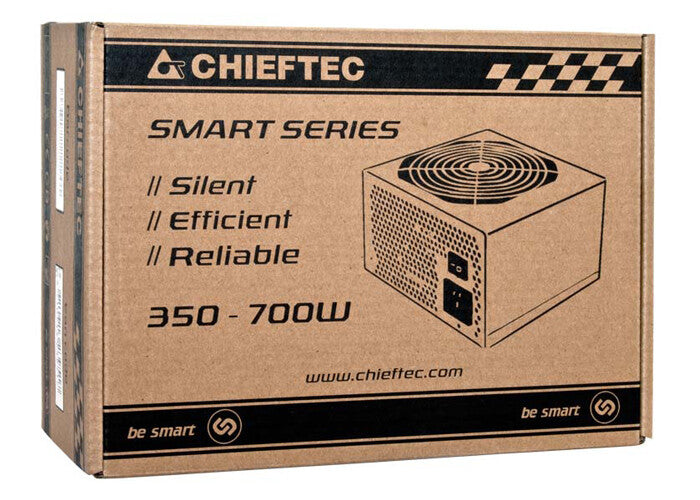 Chieftec GPS-650A8 enhed til strømforsyning 650 W 20+4 pin ATX PS/2 Sort
