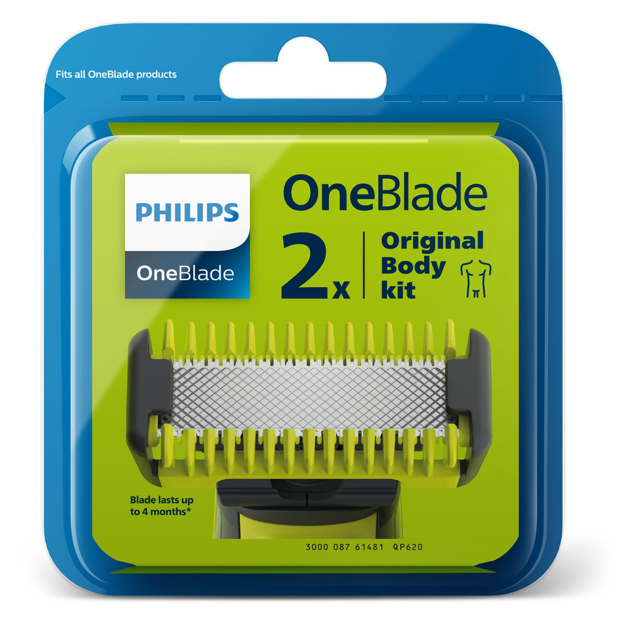 Philips Norelco OneBlade OneBlade QP620/50 Udskiftningsskær