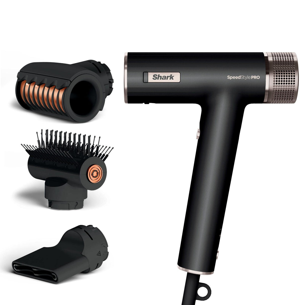 Shark STYLE iQ HD731EU hårstyler Multistyler Varm Sort 1750 W 2,4 m