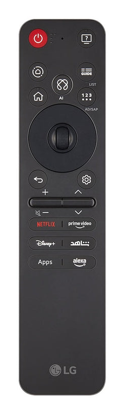 LG Magic Remote MR25GA Fjernstyring Sort
