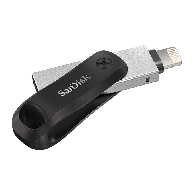 SanDisk 00183588 USB-nøgle 128 GB USB Type-A / Lightning 3.2 Gen 1 (3.1 Gen 1) Sort, Sølv