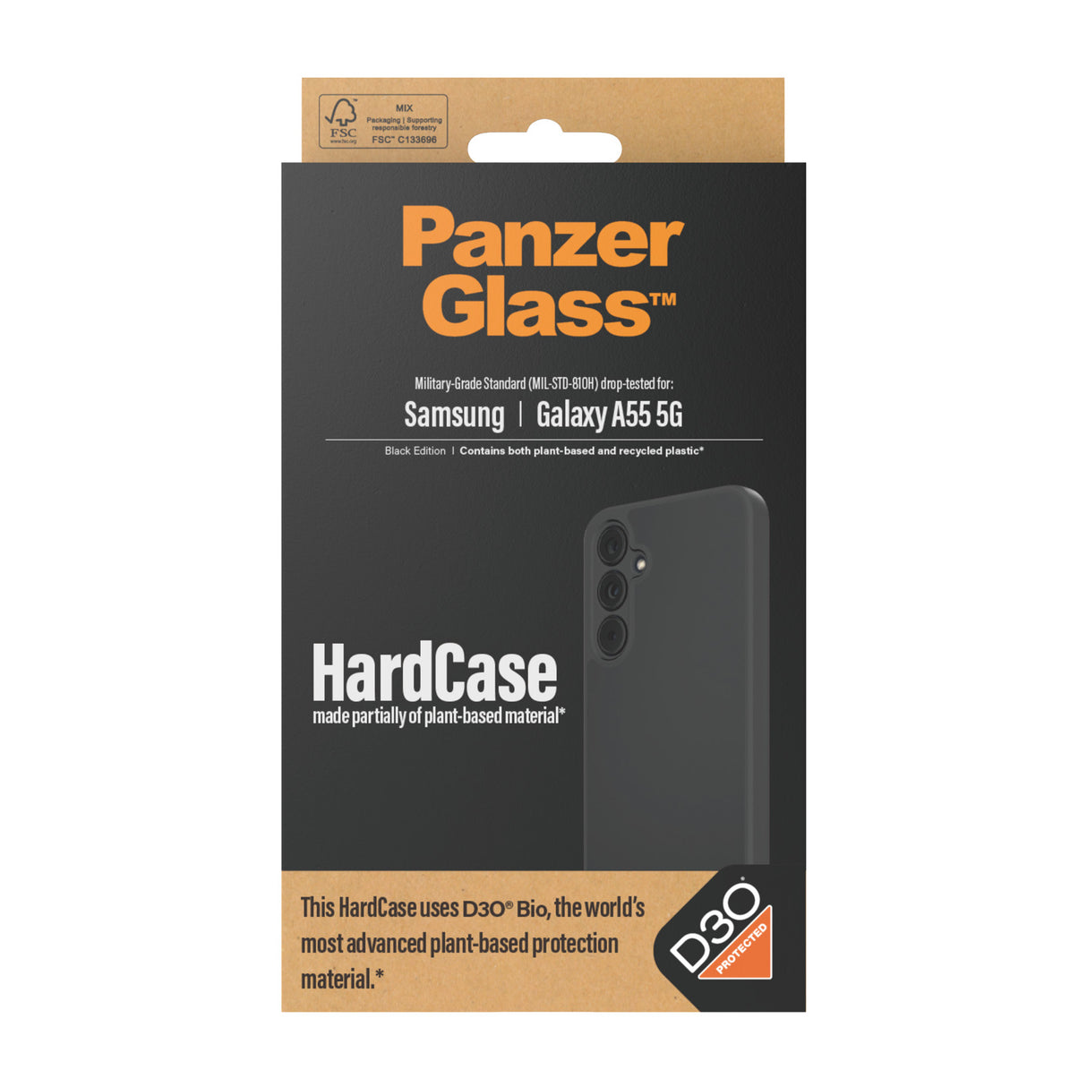 PG HardCase Galaxy A55 5G, Black