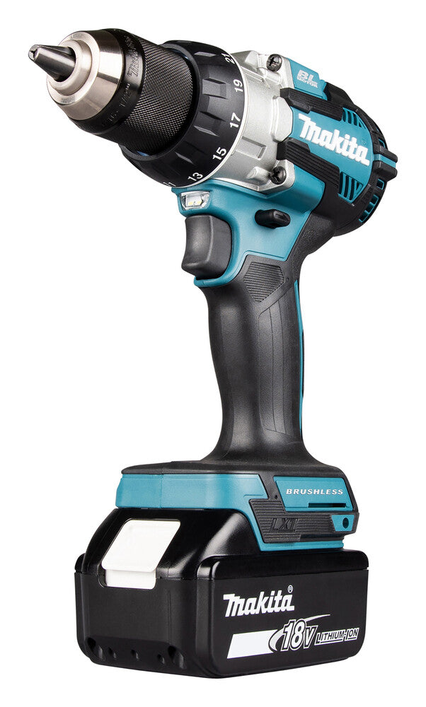 Makita DDF489Z elektrisk skruetrækker & slagbor 1800 rpm Sort, Blå, Stål