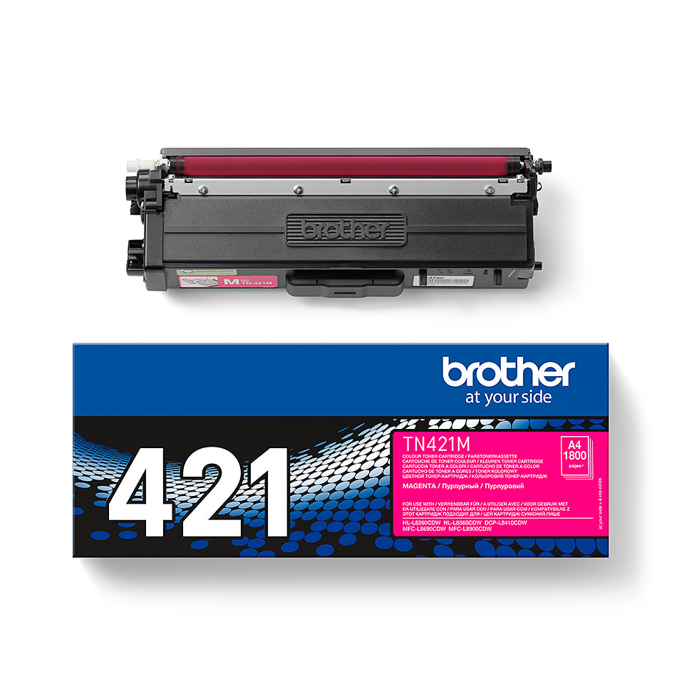 Brother TN-421M tonerpatron 1 stk Original Magenta