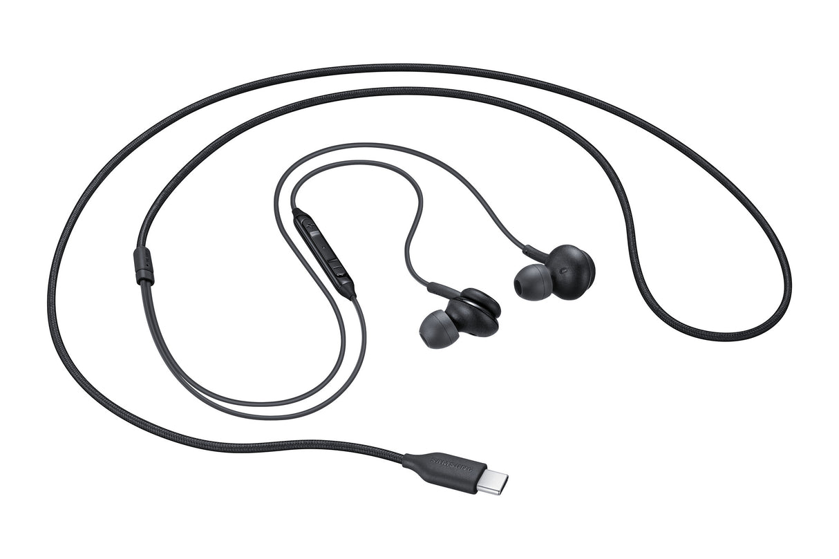 Samsung EO-IC100 Headset Ledningsført I ørerne Opkald/musik USB Type-C Sort