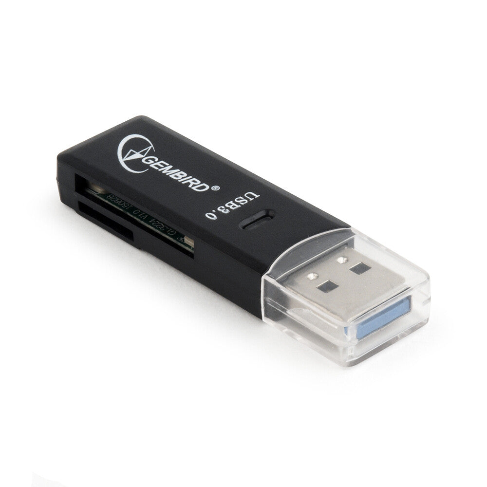 Gembird UHB-CR3-01 kortlæser USB Sort