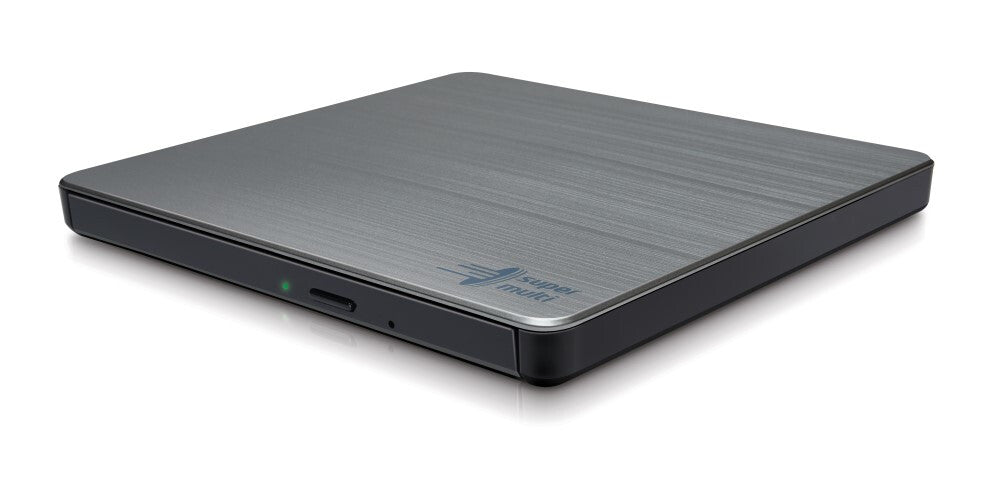 Hitachi-LG Slim Portable DVD-Writer optisk diskdrev DVD±RW Sølv