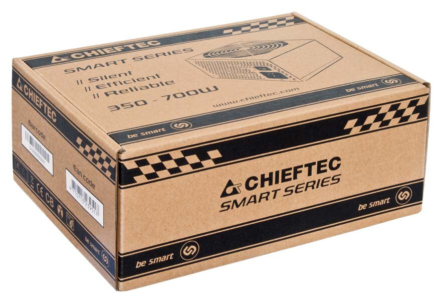 Chieftec Smart GPS-700A8 enhed til strømforsyning 700 W 20+4 pin ATX PS/2 Sort