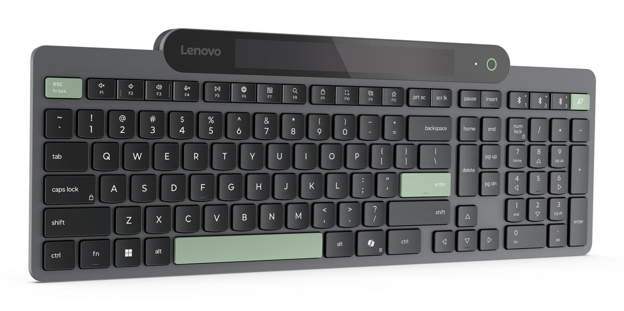 Lenovo 4Y41R69494 tastatur Hjemme/kontor Bluetooth US engelsk Sort, Grøn