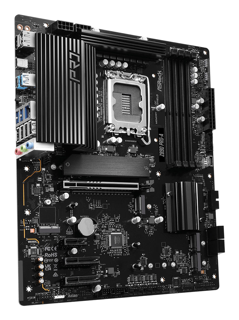 ASRock Z890 Pro-A Motherboard ATX LGA-1851 Intel Z890