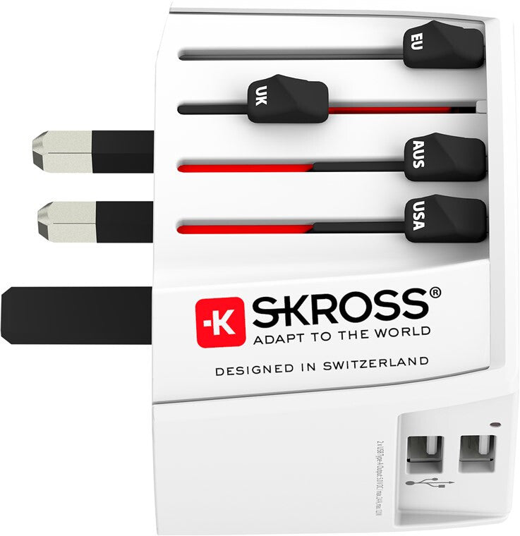 Skross 61664 oplader til mobil enhed Hvid