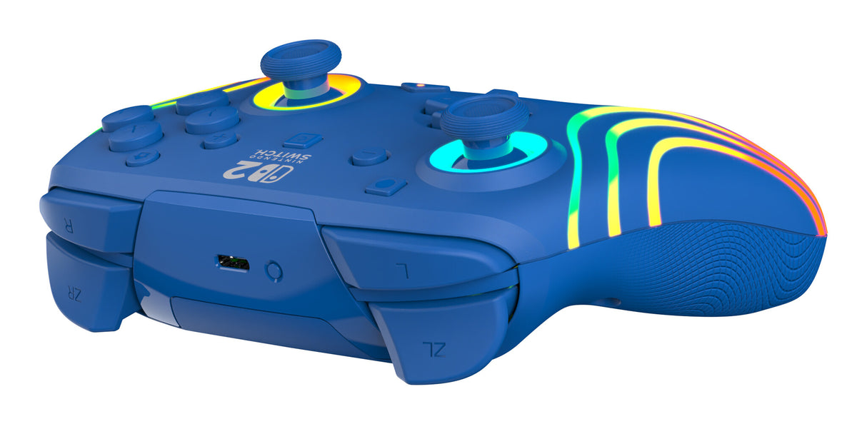 Turtle Beach TBC-8106-25 spil-controller Blå Bluetooth/USB Gamepad Nintendo Switch, Nintendo Switch 2, Nintendo Switch Lite, Nintendo Switch OLED