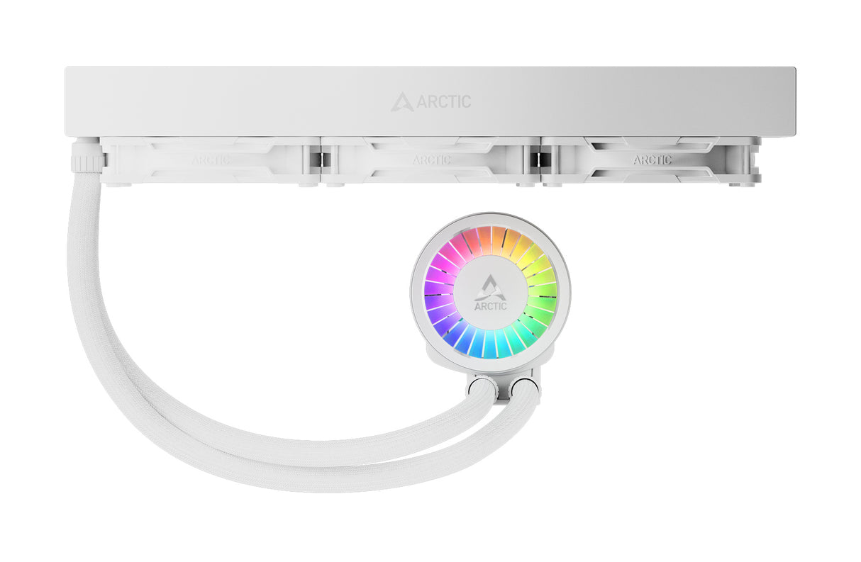 ARCTIC Liquid Freezer III Pro 360 A-RGB (White) Processor Væskekølingssæt 12 cm Hvid 1 stk