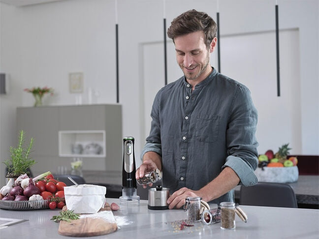 Braun Multiquick 9 MQ 9138XI Stavblender Premium sort/børstet rustfrit stål