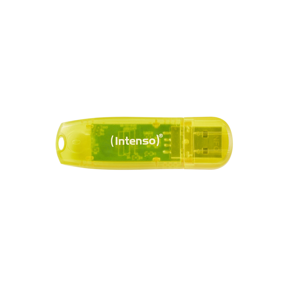 Intenso Rainbow 3x32GB Yellow/Red/Black USB-nøgle USB Type-A 2.0 Transparent