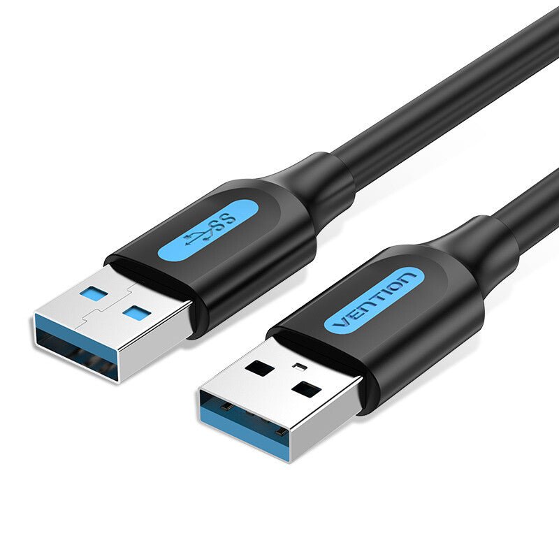 Vention CONBG USB-kabel USB 3.2 Gen 1 (3.1 Gen 1) 1,5 m USB A 5 Gbit/sek. Sort