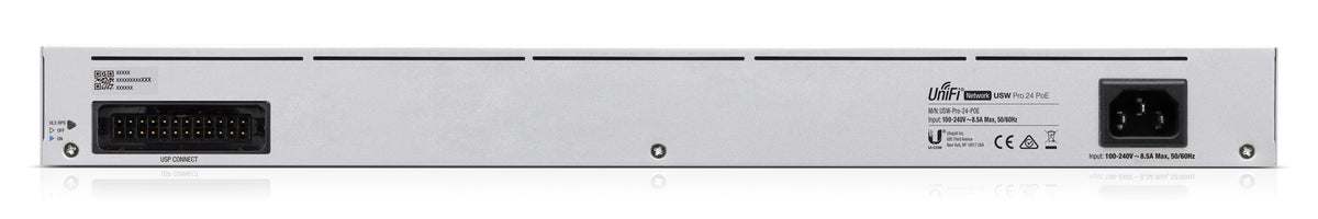 Ubiquiti UniFi Pro 24-Port PoE Managed L2/L3 Gigabit Ethernet (10/100/1000) Power over Ethernet (PoE) 1U Silver