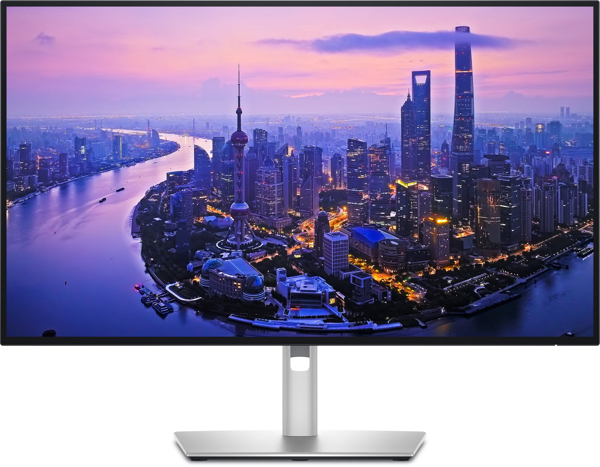 DELL UltraSharp U2725QE computerskærm 68,6 cm (27") 3840 x 2160 pixel 4K Ultra HD LCD Sort, Sølv