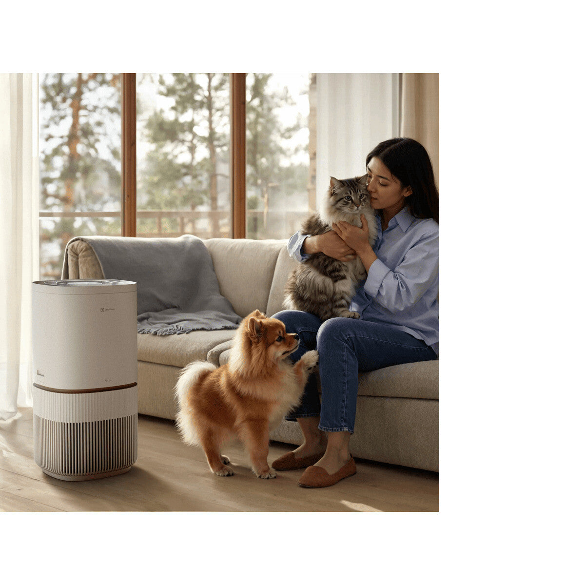 Electrolux EPO51573SW 34 m² 53 dB Hvid