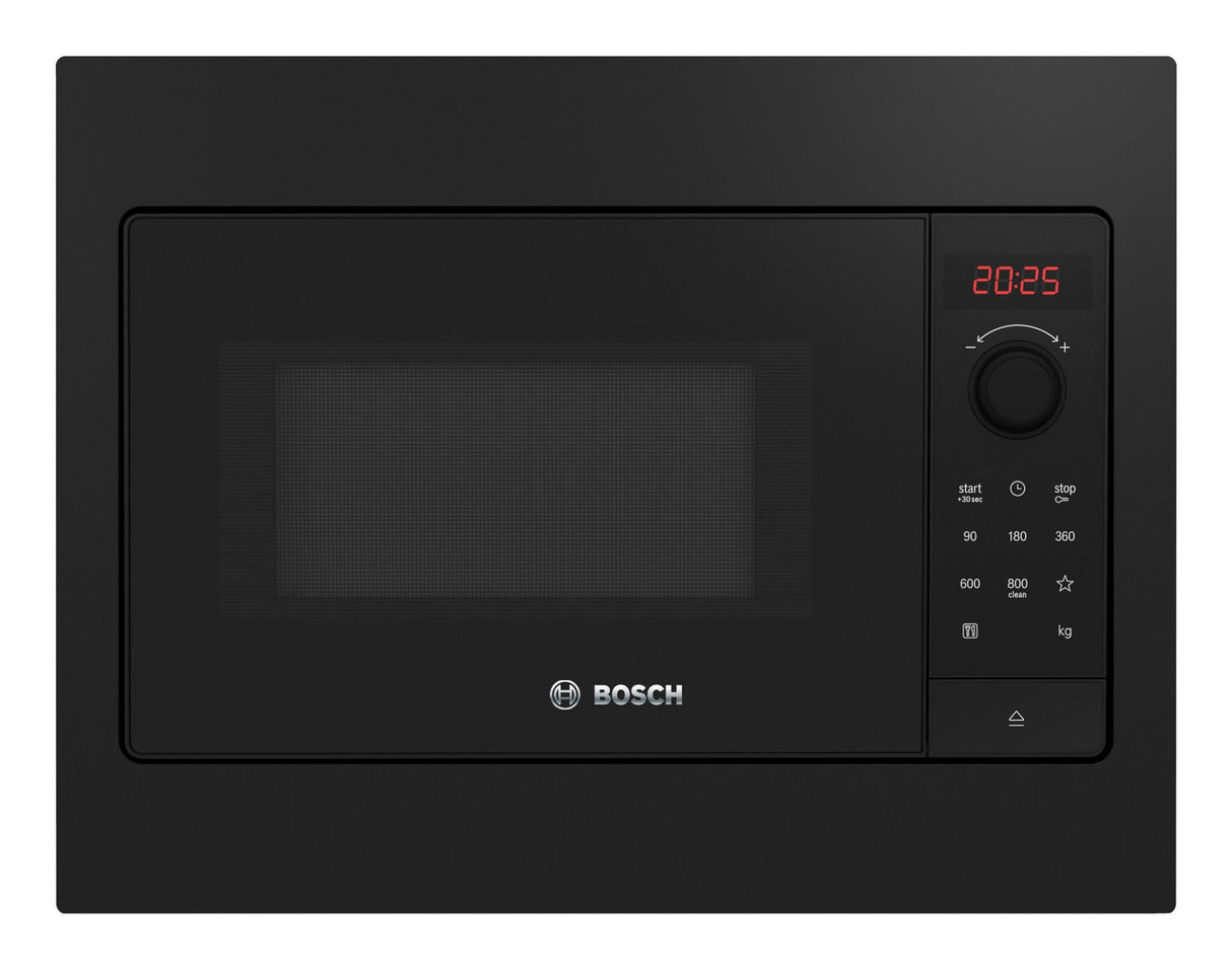 Bosch Serie 2 BFL523MB4 mikrobølgeovn Sort Solo mikroovn Indbygget 20 L 800 W