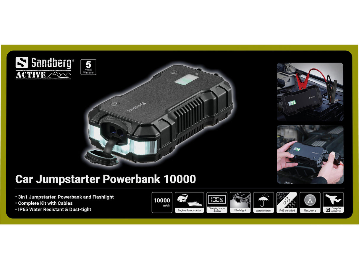 Sandberg Jumpstarter Powerbank 10000