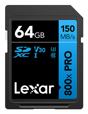 Lexar High-Performance 800xPRO 64 GB SDXC UHS-I Klasse 10
