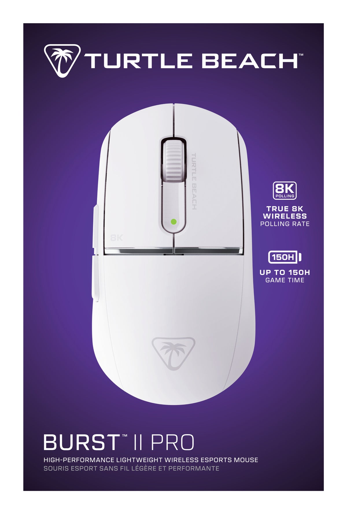 Turtle Beach Burst II Pro mus Spil Ambidextrous RF Wireless + Bluetooth + USB Type-A Optisk 30000 dpi